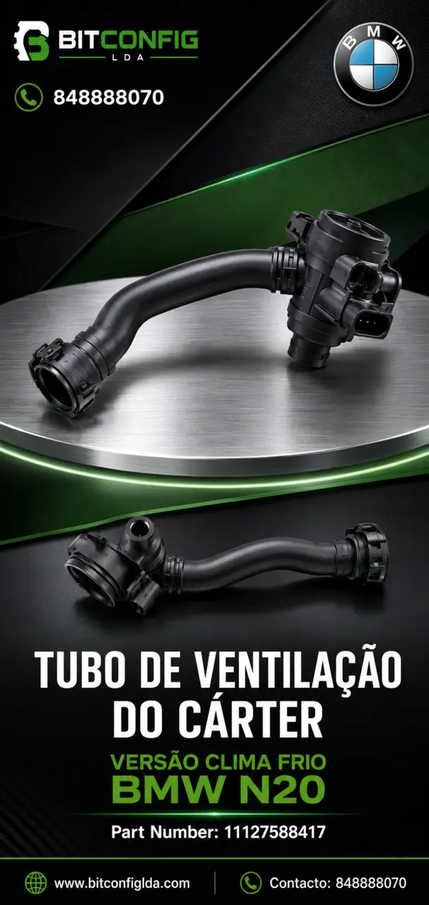 Tubo de ventilação do cárter,