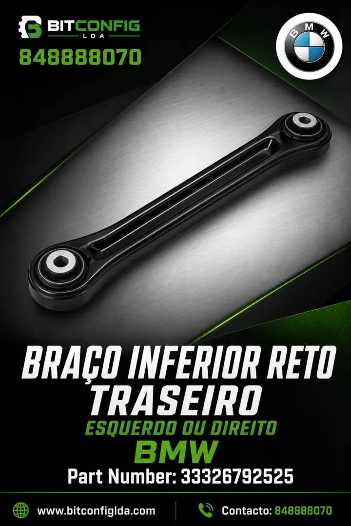 Braço Inferior Reto Traseiro — Esquerdo ou Direito