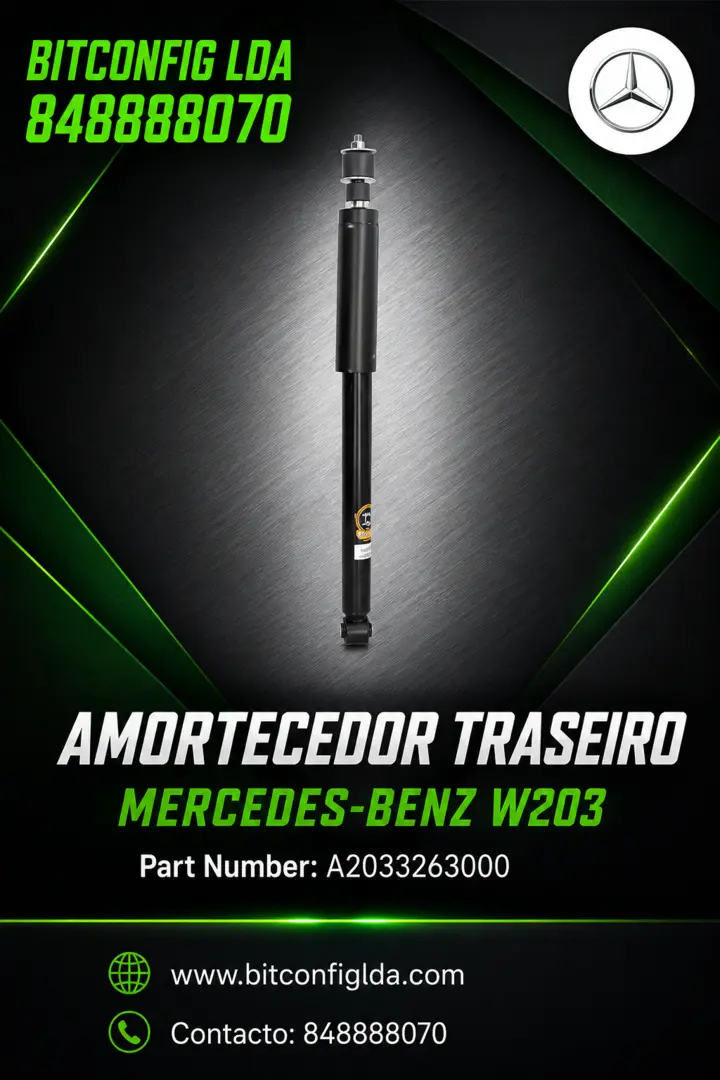 W203 Rear shock absorber Amortecedores