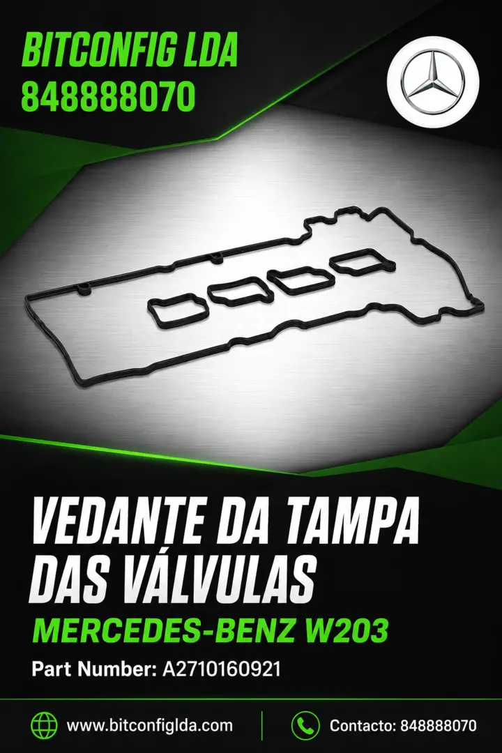 Vedante de tampa das valvulas W203