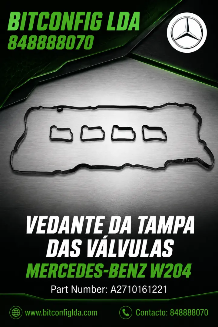 Vedante de tampa das valvulas W204