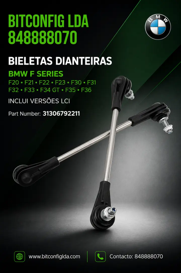 Barra Estabilizadora Frontais [Unidade] F20 -Series e F30 Series