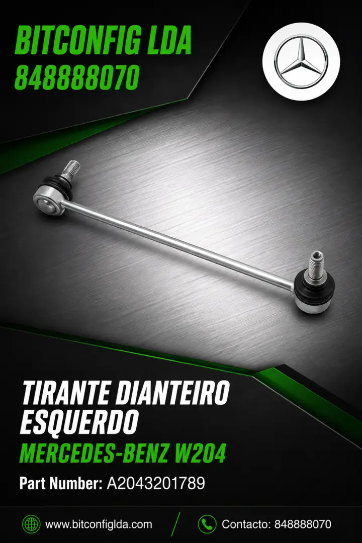 W204 Left front  stabilizer link