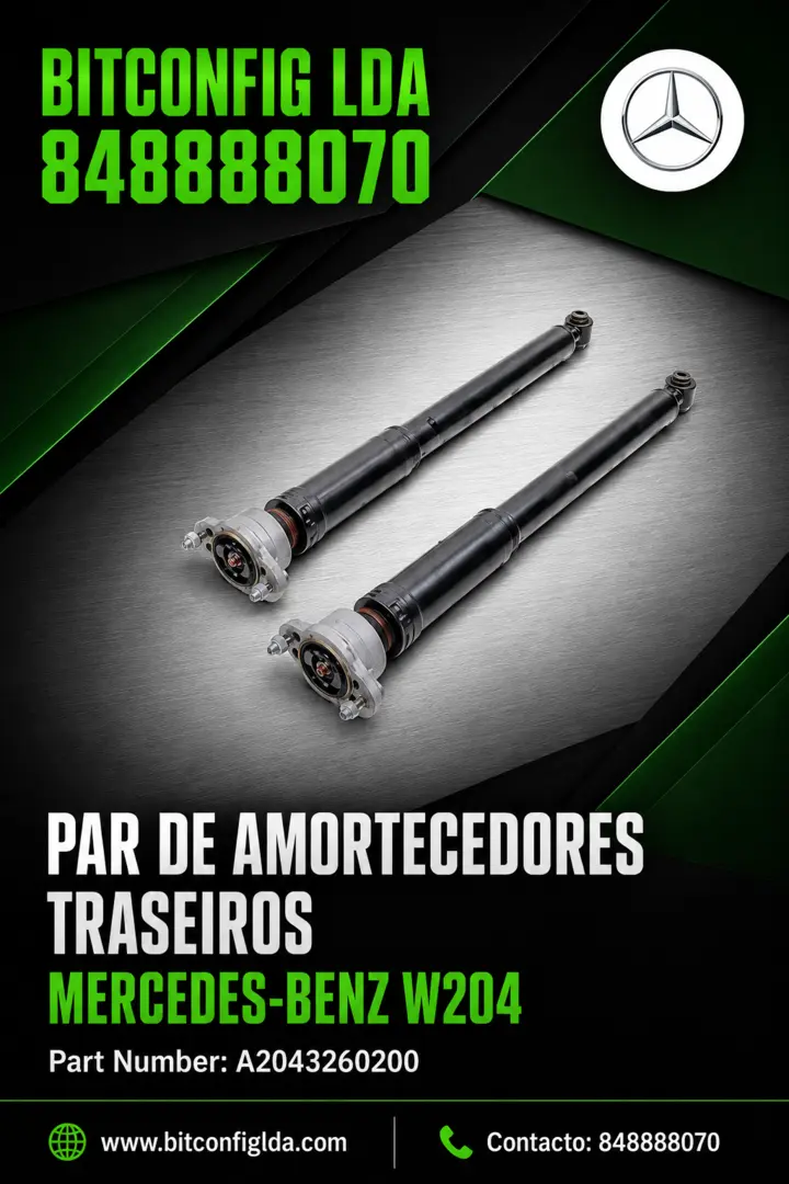 Amortecedores de Tras  para W204