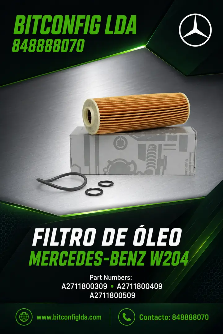 W204 oil filter Filtro de Oleo