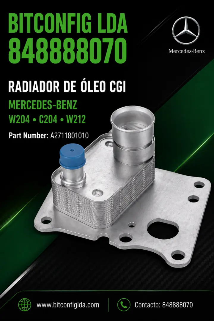 Oil Cooler CGI W204  C204 W212