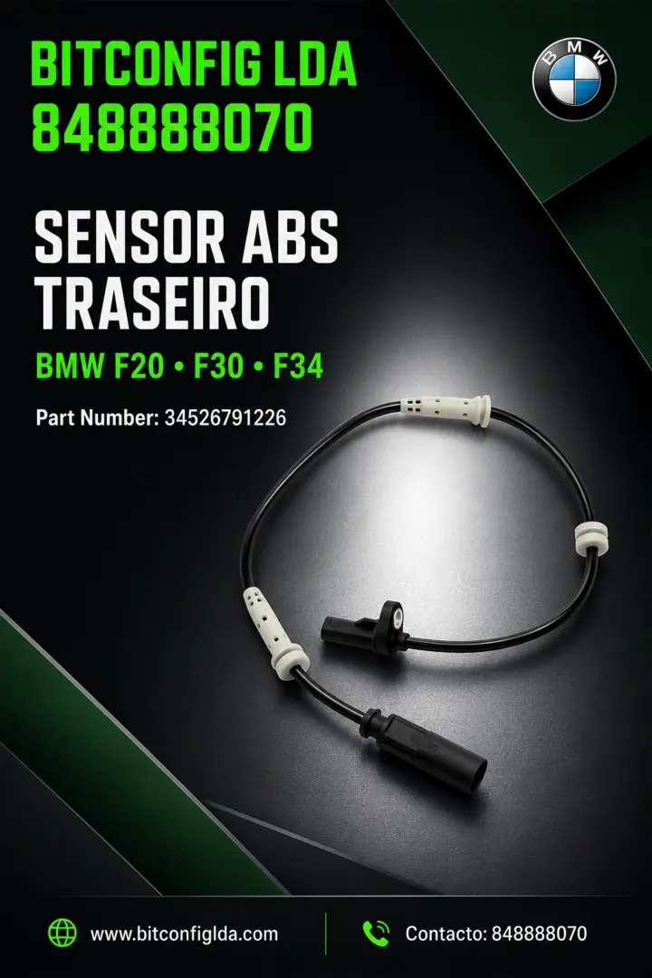 Sensor de ABS Traseiro  F20 - F30 - F34