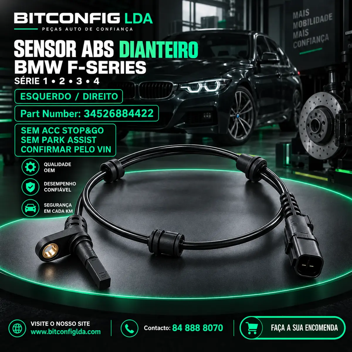 ABS sensor  Frontal BMW F-Series